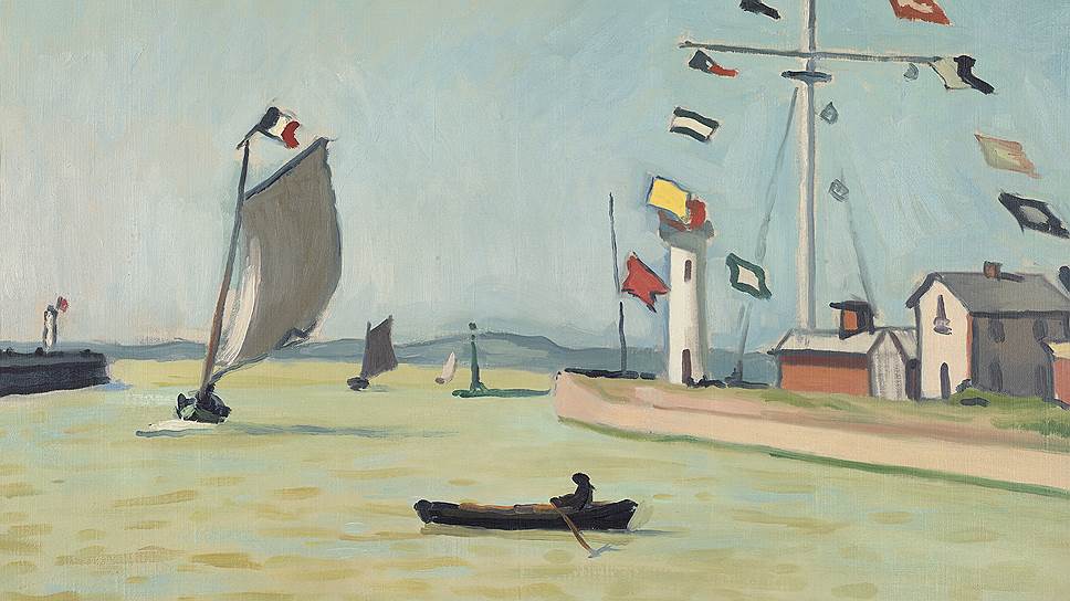 Альбер Марке. «Порт в Онфлере», 1911 