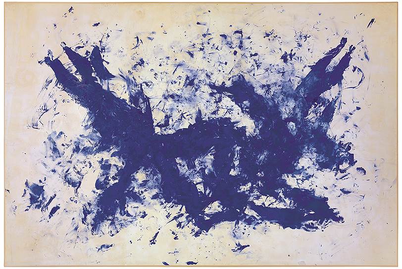 Ив Кляйн. «Без названия (ANT 104)», из серии «Антропометрия», 1960 