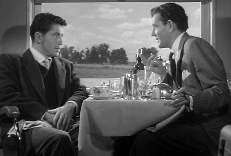 «Незнакомцы в поезде», 1951