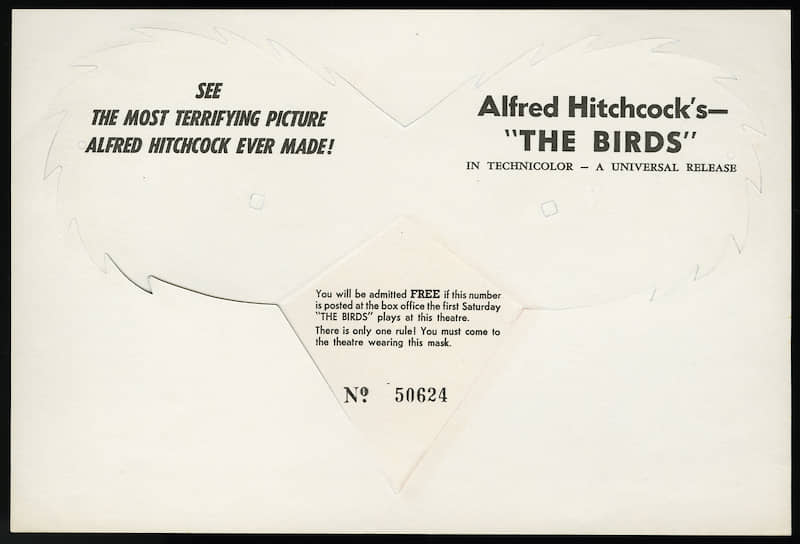 Маска к фильму «Птицы», 1963 