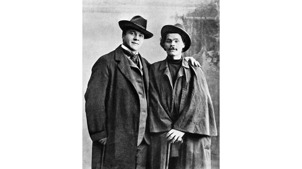 Федор Шаляпин и Максим Горький, 1901 