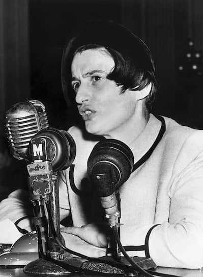 Айн Рэнд на заседании комиссии Конгресса по расследованию антиамериканской деятельности, 20 октября 1947-го