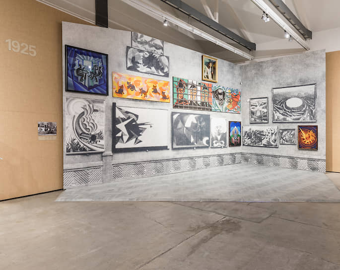 Выставка «Post Zang Tumb Tuuum. Искусство жизнь политика: Италия 1918–1943» в Фонде Prada, 2018