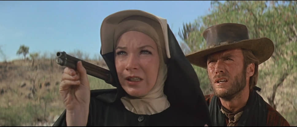 «Два мула для сестры Сары». Режиссер Дон Сигел, 1970 