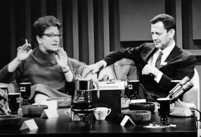 Полин Кейл на ток-шоу Ирва Купкинета, 1968 