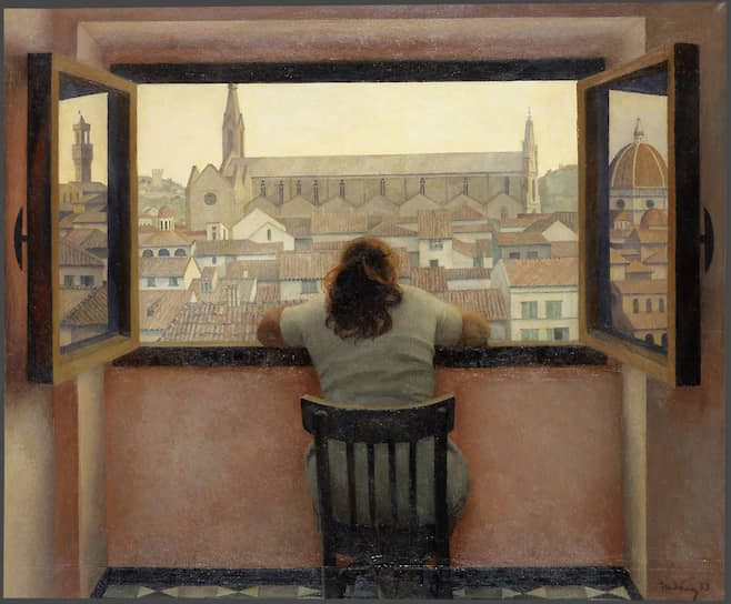 Татьяна Яблонская. «Вечер. Старая Флоренция», 1973