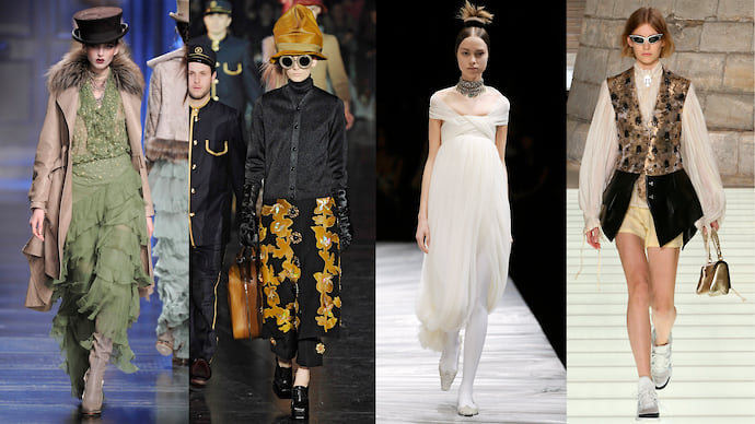Историзм: Alexander McQueen FW 08, Louis Vuitton FW 12, Christian Dior FW 10, Louis Vuitton SS 18