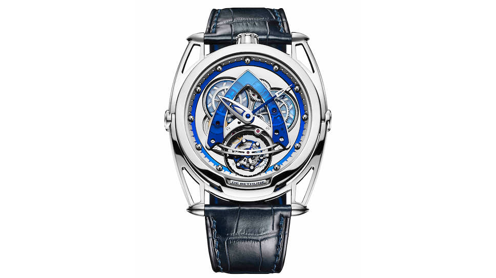 De Bethune Steel Wheels Sapphire Tourbillon