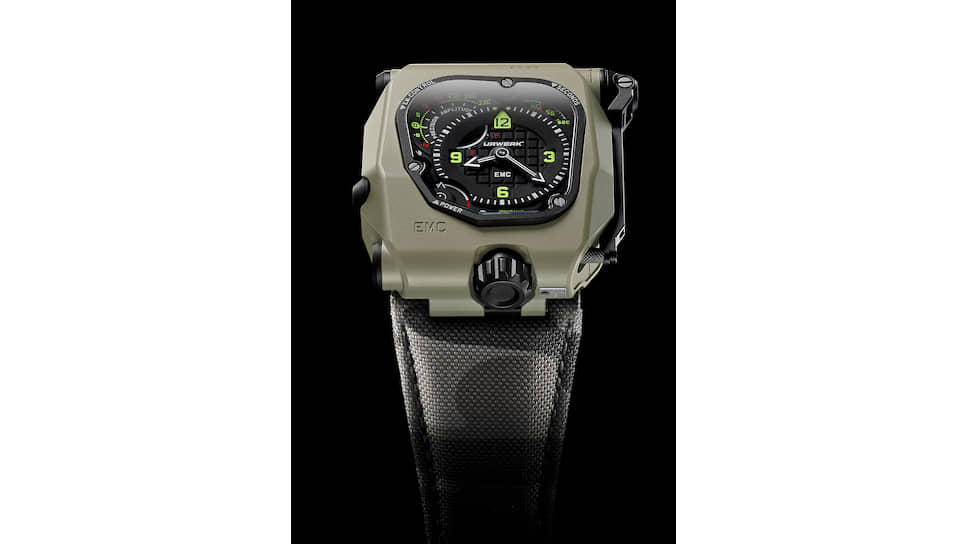 Urwerk EMC Time Hunter Desert Sage Version