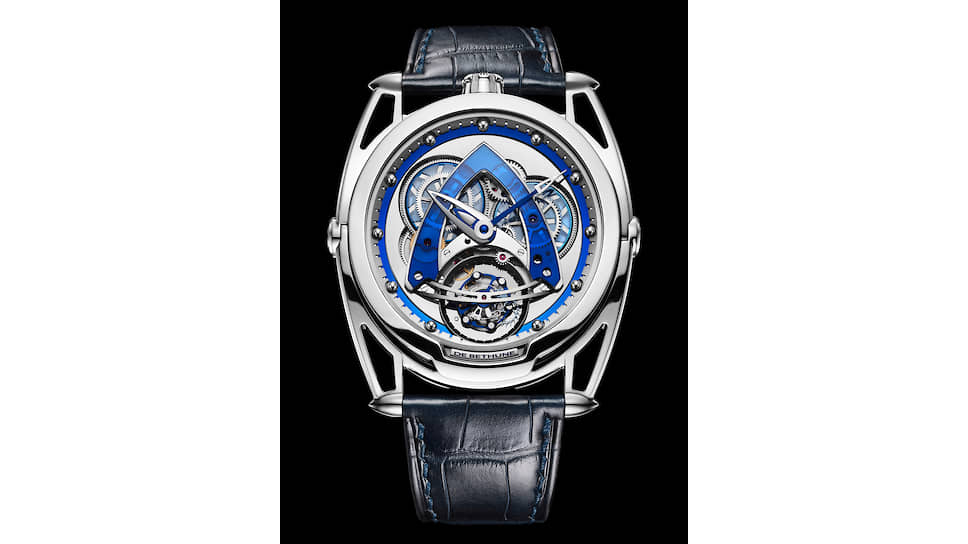 De Bethune Steel Wheels Sapphire Tourbillon