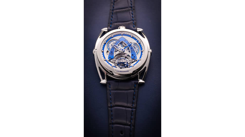 De Bethune Steel Wheels Sapphire Tourbillon