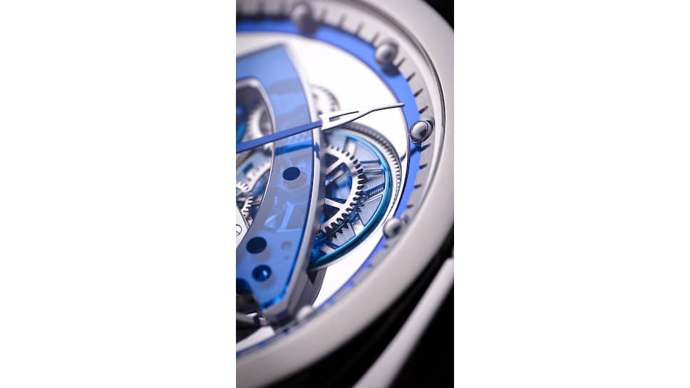 De Bethune Steel Wheels Sapphire Tourbillon