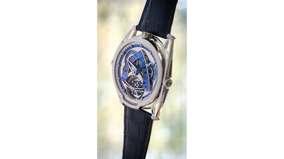 De Bethune Steel Wheels Sapphire Tourbillon