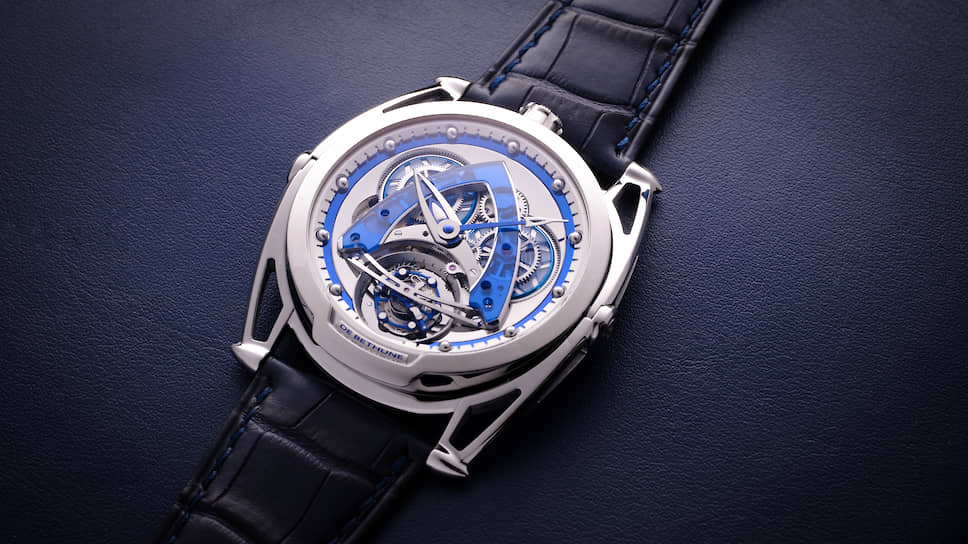De Bethune Steel Wheels Sapphire Tourbillon