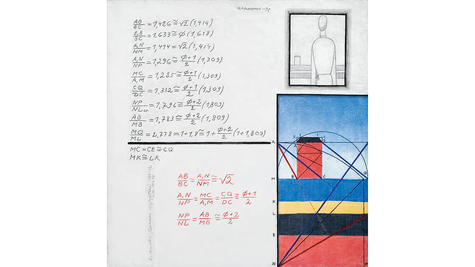 «Дом Казимира Малевича (серия "Заметки на полях")», 1995