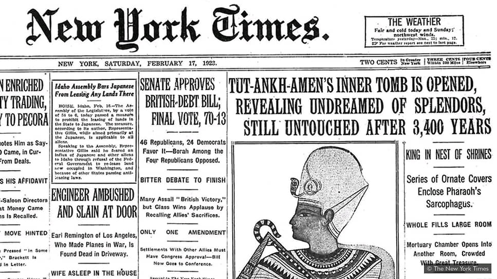 The New York Times, 17 февраля 1923  