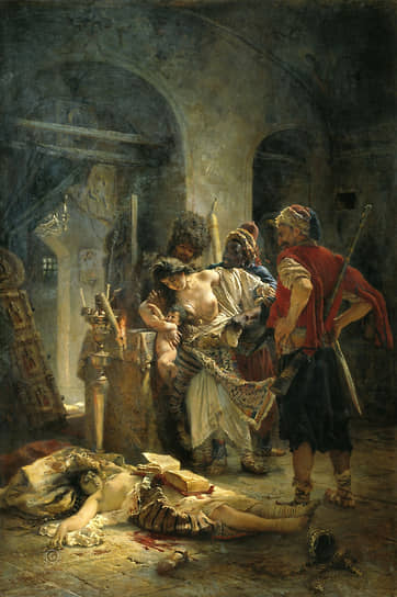 Константин Маковский. «Болгарские мученицы», 1877