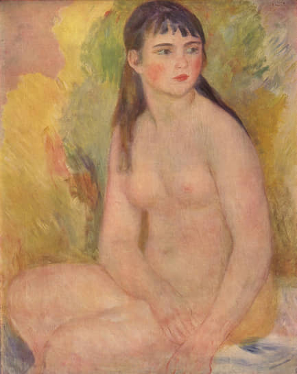 Огюст Ренуар. «Обнаженная», 1880
