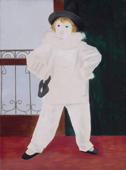 Пабло Пикассо. «Поль в костюме Пьеро», 1925