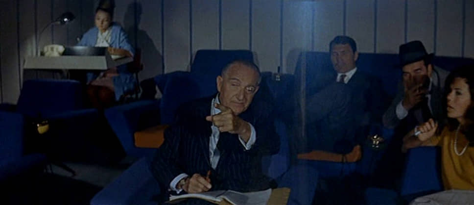Фриц Ланг в фильме Годара «Презрение», 1963
