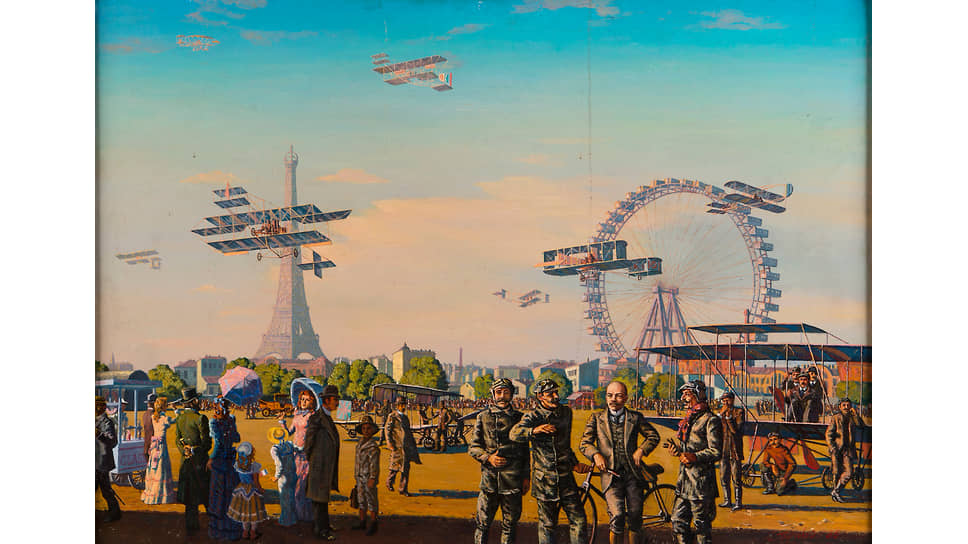 Сергей Пустовойт. «Ленин в Жювизи», 1985
