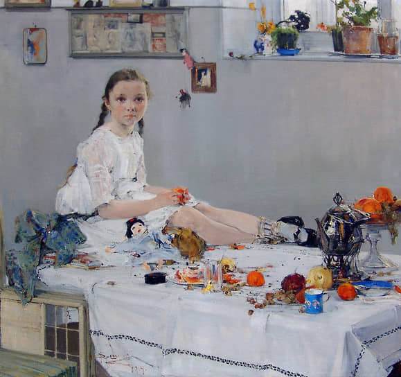 «Портрет Вари Адоратской», 1914