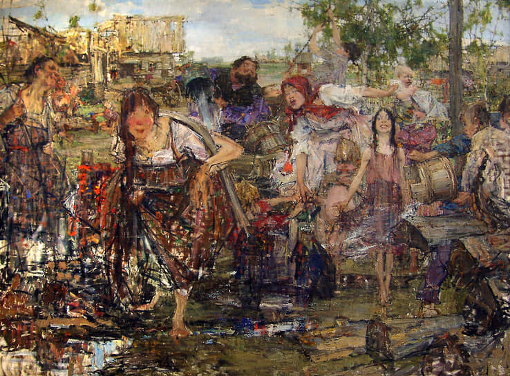 «Обливание», 1911–1914