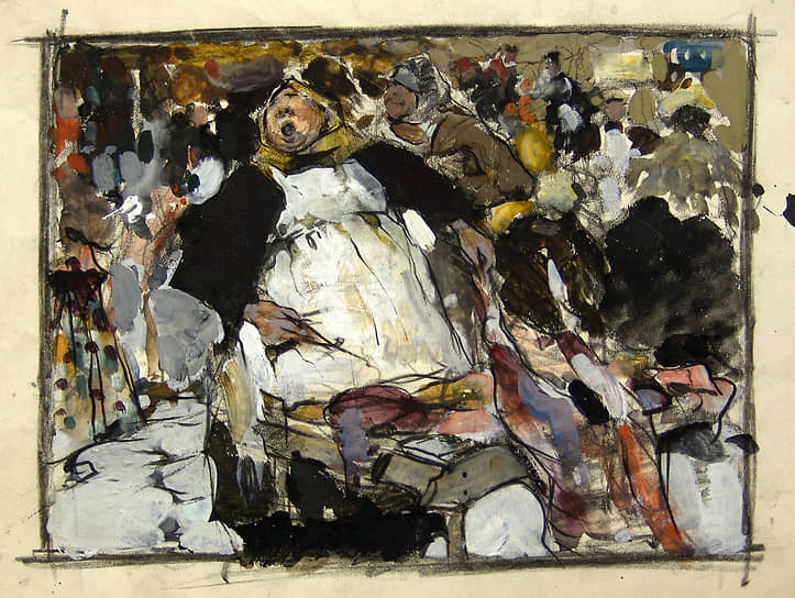 «На рынке», 1900-е