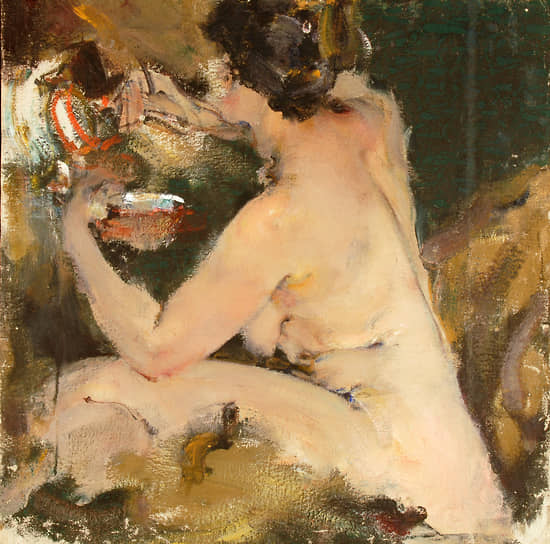 «Натурщица», до 1923