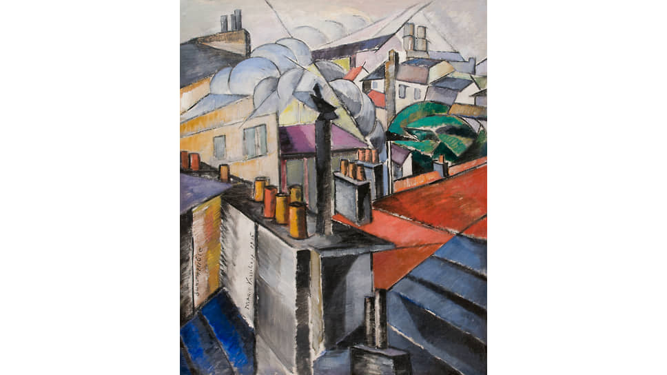Мария Васильева. «Крыши», 1915