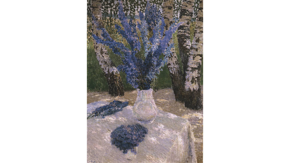 Игорь Грабарь. «Дельфиниум», 1908