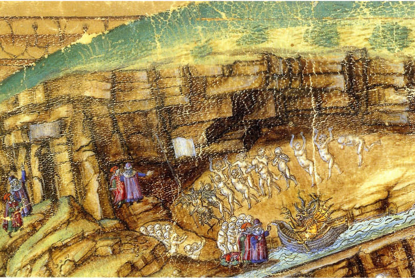 Сандро Боттичелли. «Бездна Ада», 1480–1490