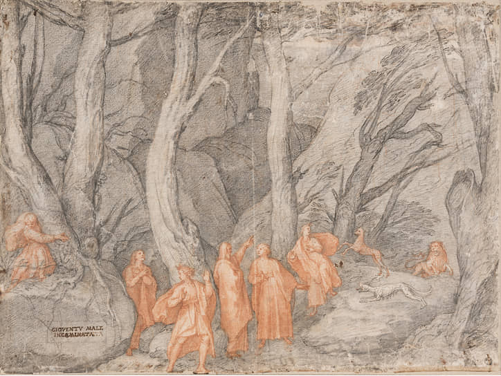 Федерико Цуккари. «Темный лес. Ад, песнь I», 1586–1588