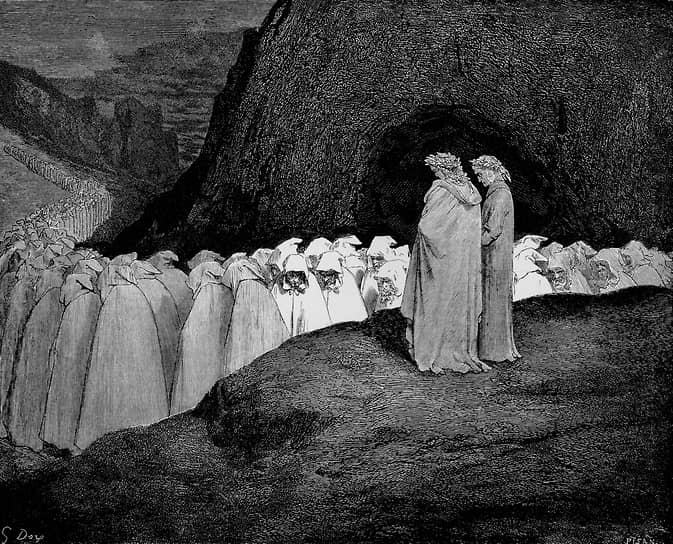 Гюстав Доре. «Песнь XXIII», 1883