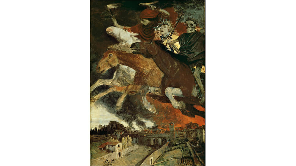 Арнольд Бёклин. «Война», 1896  