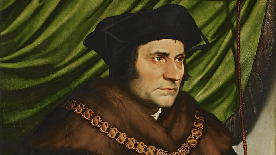 Ганс Гольбейн Младший. «Портрет Томаса Мора», 1527  