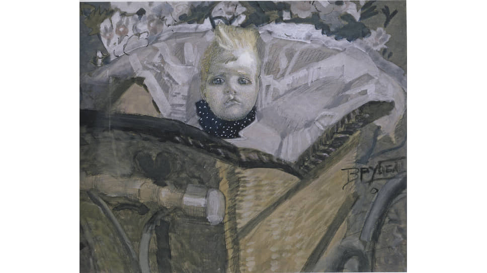 Михаил Врубель. «Портрет сына художника», 1902 