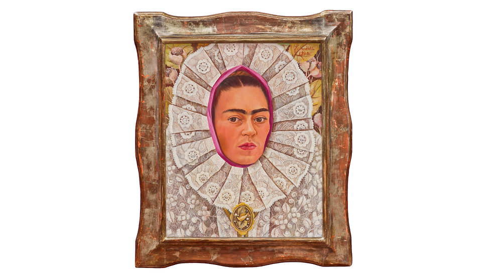 Фрида Кало. «Автопортрет с сиянием», 1948