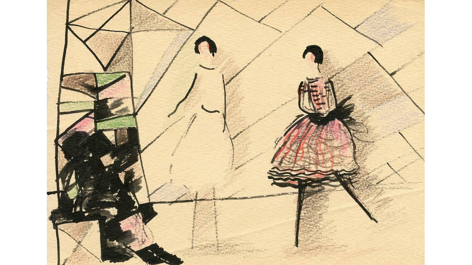 «Девочки в стиле ар-деко», 1930-е