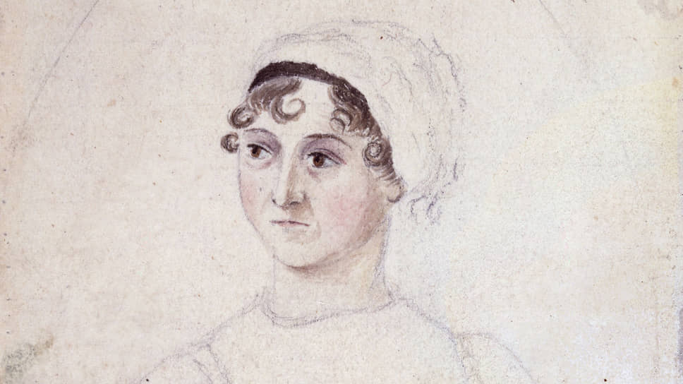 Кассандра Остен. «Портрет Джейн Остен», около 1810  