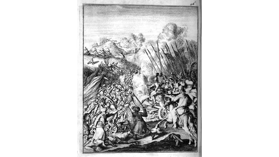Иллюстрация из голландского издания «Истории севарамбов», 1682