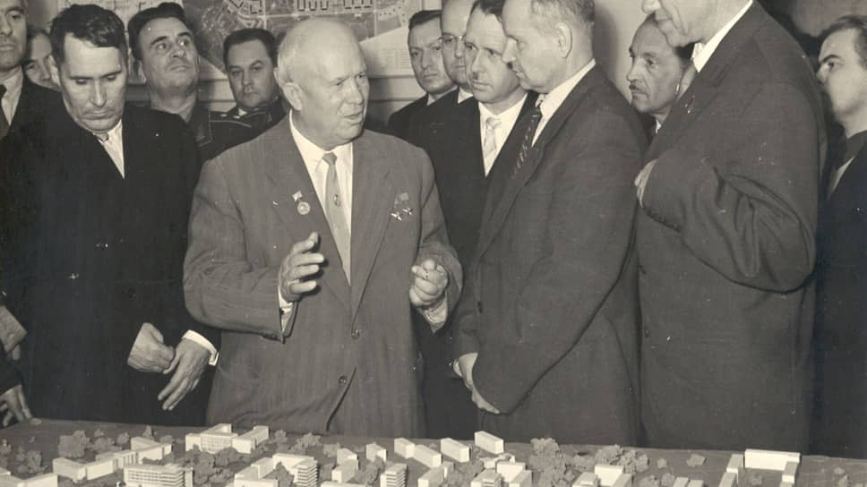 Никита Хрущев в Академгородке, октябрь 1959