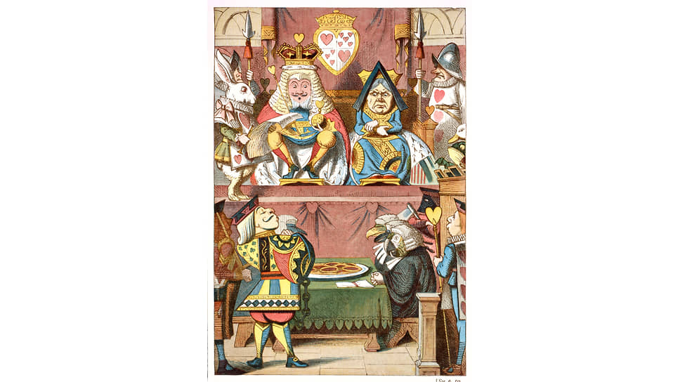Иллюстрация Джона Тенниела к «Приключениям Алисы в Стране чудес», 1890