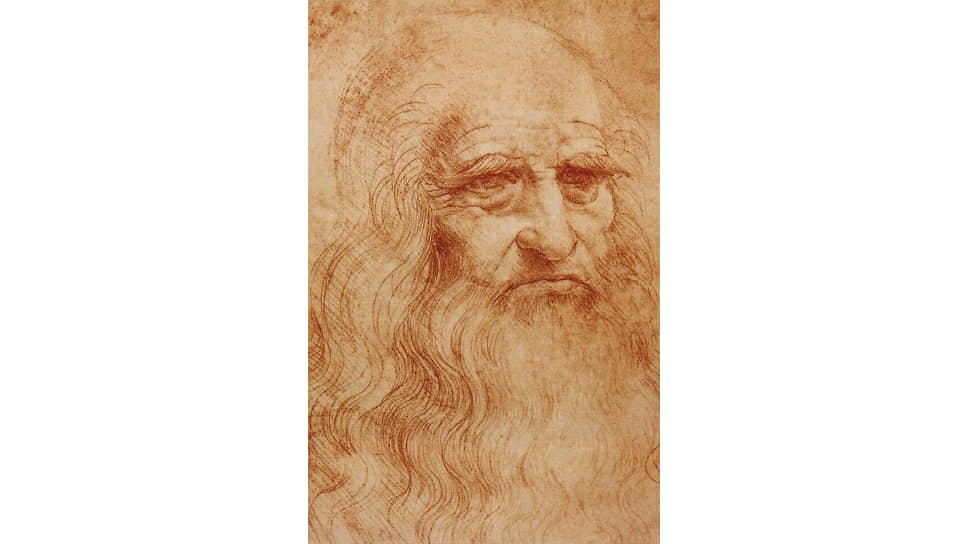 Леонардо да Винчи (предположительно). «Туринский автопортрет», 1512