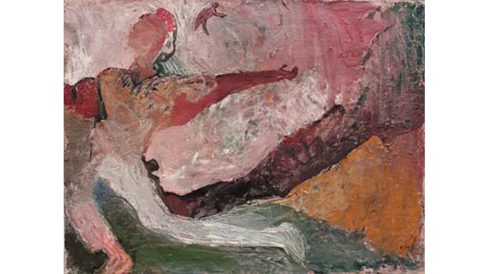 «Бегущий в горах», 2006. Из цикла «Фигуры» 