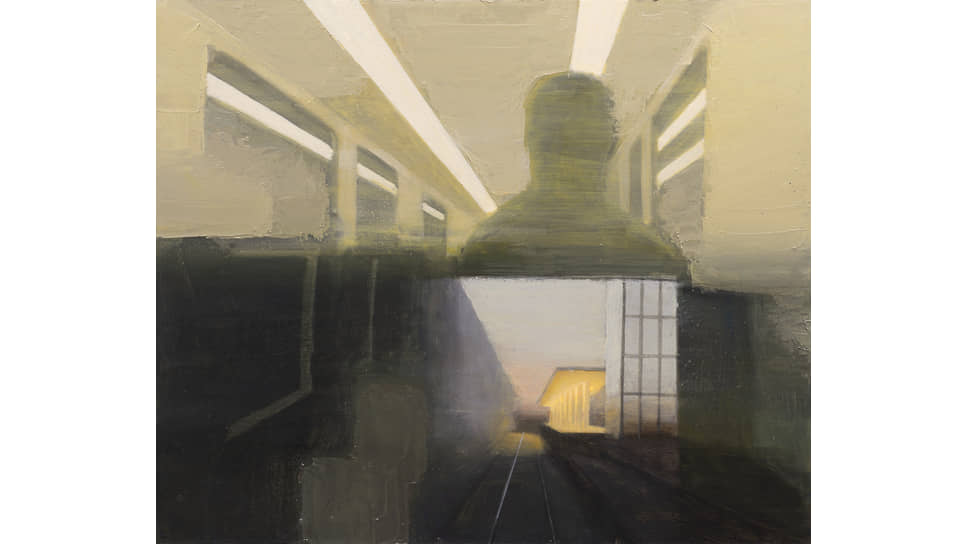 «Интерьер с отражением 2», 2012. Из серии «Клаустрофобия» 
