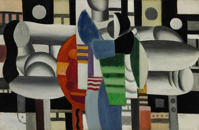 Фернан Леже. «Три женщины за красным столом», 1921