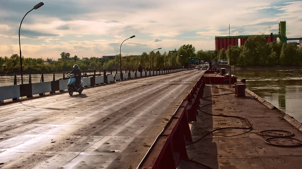 Мост через реку Бия. Бийск, 2024 