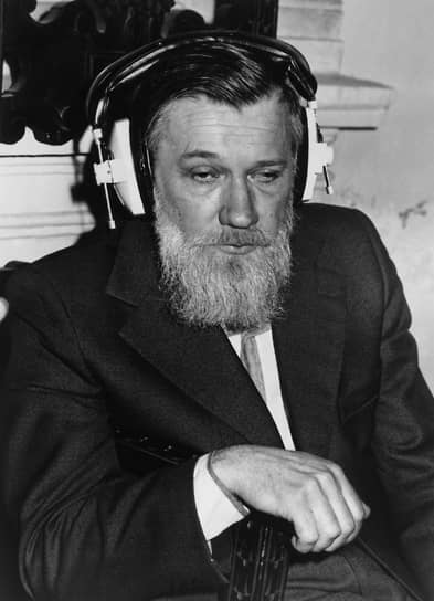 Андрей Синявский на пресс-конференции в Риме, апрель 1977 