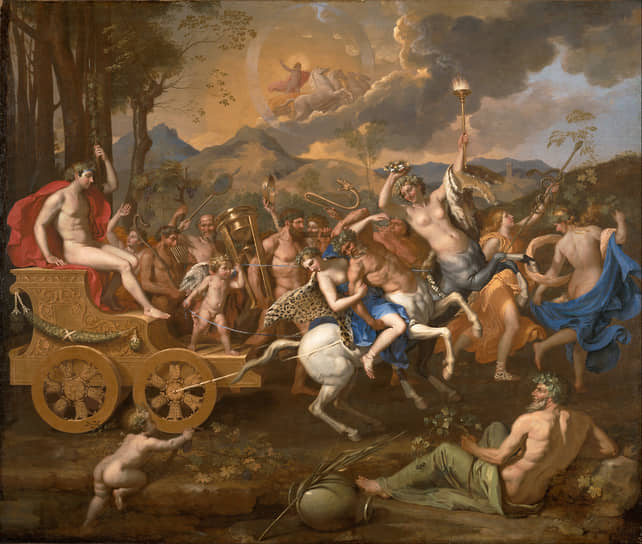 Никола Пуссен. «Триумф Вакха», 1635–1636